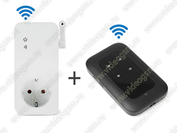 GSM розетка с датчиком температуры Smart-T-GSM